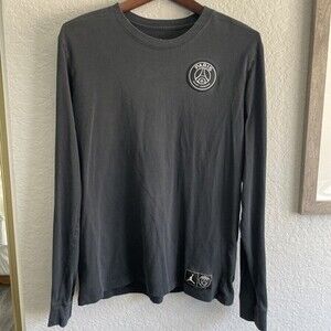 Jordan x Paris Saint-Germain Football Long Sleeve T-Shirt Men’s Size Medium